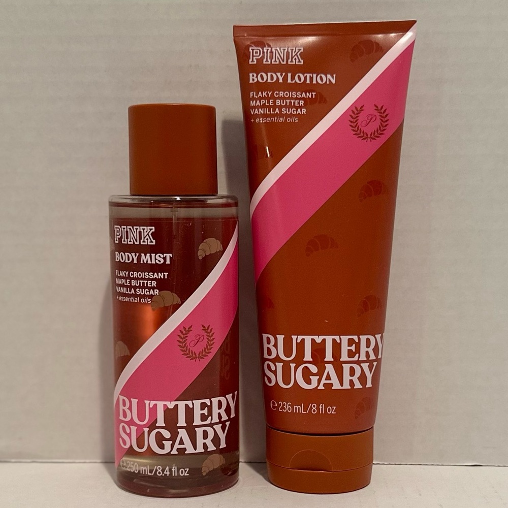 VS PINK NEW Buttery Sugar Limited Edition Body Lotion & Mist